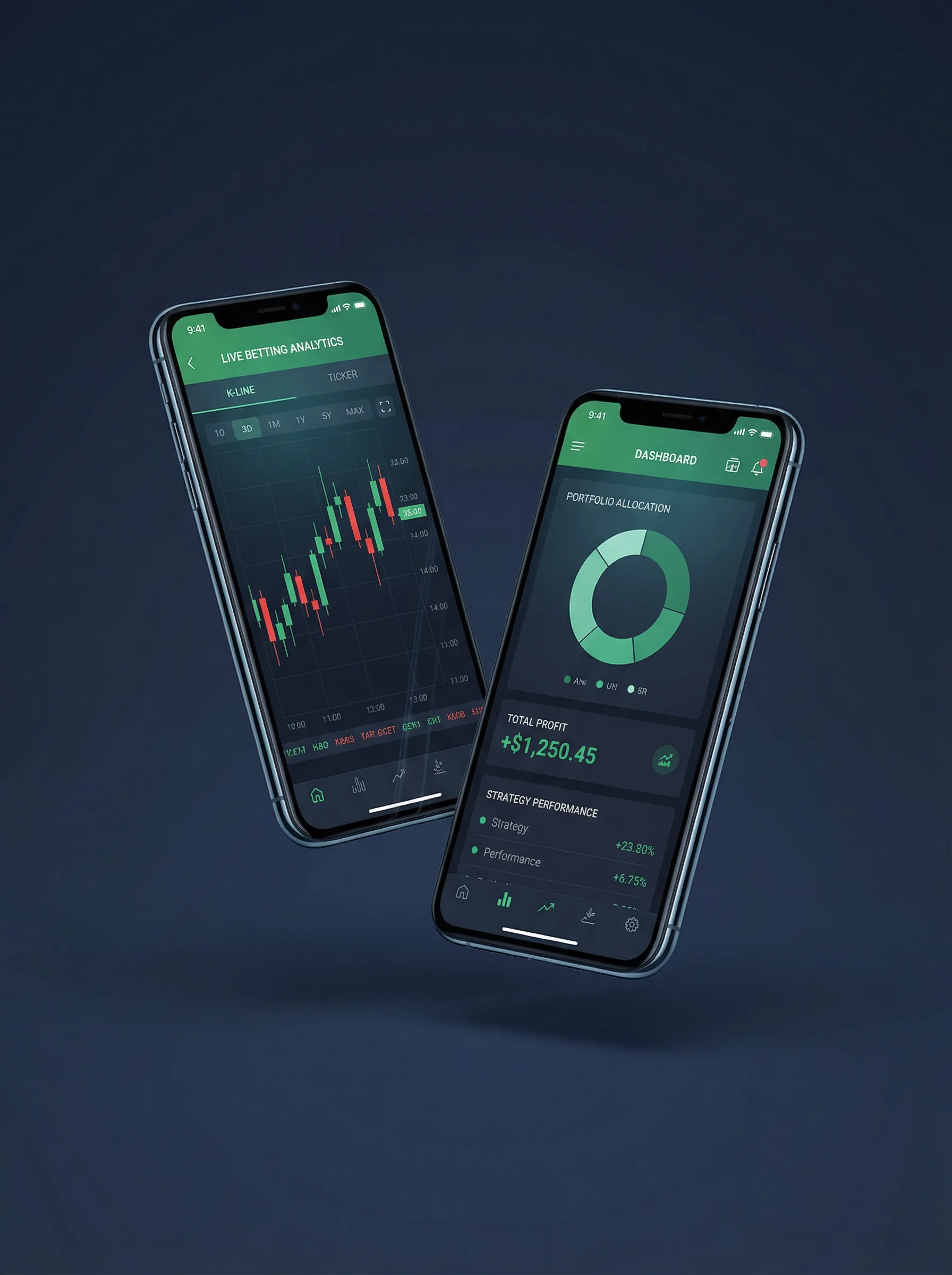 bb体育 移动端APP界面展示 - 掌上交易终端